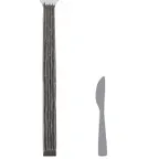 image of Steelite 5727SX045 Butter Knife, 5"-6" 13/0 Stainless Steel, Varick Briar Handle - 1 Dozen