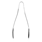image of Steelite 5731SX073 Serving Tongs, 10‑11" Folio Finish, 18/10 Stainless Steel, Grip for Kitchen Use