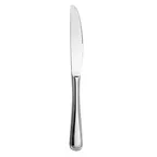 image of Steelite 5751SX056 - 8.875" Steak Knife, 18/0 Stainless Steel, Handle, Varick Finish, 8‑9" - 1 Dozen