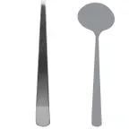 image of Steelite 5769SX063 Soup Ladle, 4.0 oz Capacity, 12.375‑Inch Angle Folio, 18/10 Stainless - 1 Dozen