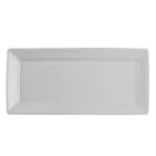 image of Steelite 61100ST0116 - Belisa Porcelain Platter 14.5" x 6.875" x 1.125", Oven Safe to 500°F, 1 Dozen