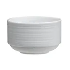 image of Steelite 61100ST0130 - 9 oz Bouillon Cup, 3.75" x 2.375" Porcelain, Oven Safe to 500°F - 36/Case