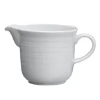 image of Steelite 61100ST0143 - Porcelain Creamer Pitcher, 10 oz, 5.375" x 3.375", Oven Safe 500°F - 36/Case