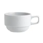 image of Steelite 61101ST0268 - Avalon Cup, 7 oz (4.5" x 2.25"), Porcelain, Oven Safe 500°F - 36/Case