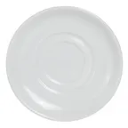 image of Steelite 61101ST0272 Avalon Round Porcelain Saucer 5.75" Diameter Oven Safe 500°F 36/Case - 36/Case