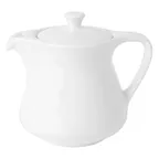 image of Steelite 61101ST0295 - 2.5" Avalon Replacement Lid, Porcelain, Oven Safe to 500°F (258°C) - 1 Dozen