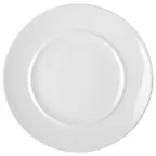 image of Steelite 61102ST0360 - Wide Rim Oval Platter, 12.5" Diameter, Porcelain, Oven Safe 500°F, 1 Dozen