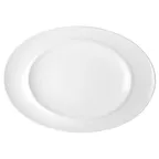 image of Steelite 61102ST0380 - Opera Porcelain Platter, 15.75" x 1.25" x 2.25", Oven Safe to 500°F - 6/Case
