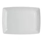 image of Steelite 61103ST0416 - Tahara Porcelain Platter, 13.5" x 9.75" x 1.625", Oven Safe 500°F - 1 Dozen