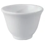 image of Steelite 61103ST0433 - Tahara Porcelain Tea Cup, 3.5 oz, 3.0" x 2.25", Oven Safe to 500°F - 36/Case