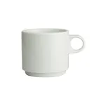 image of Steelite 61104ST0532 - Stackable 12.5 oz China Mug, 4.875" x 3.38" Porcelain - 36/Case
