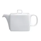 image of Steelite 61105ST0520 - 17 Oz Vortex Porcelain Tea Pot With Lid, 7" x 4.5", Oven Safe 500°F - 1 Dozen