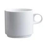image of Steelite 61105ST0532 China Mug - 12.5 oz, 4.875" x 3.38" Porcelain, Oven Safe 500°F - 36/Case