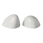 image of Steelite 61110ST0725 - Drift Porcelain Pepper Shaker, 2.0" x 1.25", Oven Safe to 500°F - 36/Case