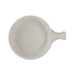 image of Steelite 6120RG008 Handled Deep Tray Round 6" Bowl, 10 Oz Porcelain, Oven Safe to 425°F - 1 Dozen