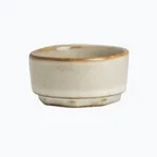 image of Steelite 6121RG098 - Round Porcelain Bowl, 2" Diameter, 1 oz Capacity, Oven Safe to 425°F - 36/Case
