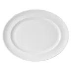 image of Steelite 62101ST0649 Oval Platter, 15" x 12", Royal Porcelain Fortified, Oven Safe to 500°F - 6/Case