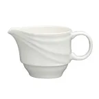 image of Steelite 62103ST1082 Creamer Pitcher 6 Oz (4.875"x2.75"), Porcelain Oven Safe 500°F Handle - 24/Case
