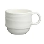 image of Steelite 62103ST1098 Stack Cup, 8.5 oz (4.5" x 2.75"), Reverb Porcelain, Oven Safe 500°F - 36/Case