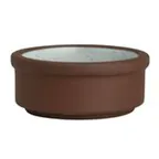 image of Steelite 6212RT011 - 3" Round 2 oz Porcelain Bowl, Stoneware Finish, Oven Safe to 425°F - 1 Dozen