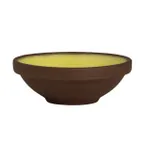 image of Steelite 6214RT008 - 3" Round Saffron Stoneware Bowl, 1.75 oz, Oven Safe to 425°F, Glaze, - 1 Dozen