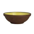 image of Steelite 6214RT009 - 4" Round Stoneware Bowl, 4.5 Oz, Spice Saffron Glaze, Oven Safe 425°F, 1 Dozen