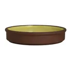 image of Steelite 6214RT014 - 6" Round Stoneware Bowl, 8.5 Oz, Spice Saffron Glaze, Oven Safe 425°F, 1 Dozen
