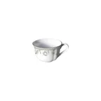 image of Steelite 62526FP820 - 8 oz Porcelain Coffee Cup, 4.75" x 3.987" x 2.5", Hannah Slate - 1 Dozen
