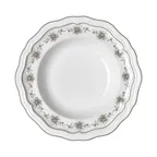 image of Steelite 62531FP815 - Rim Pasta Bowl, 11" x 2" (19 oz), Round Porcelain, Adelina Slate - 1 Dozen