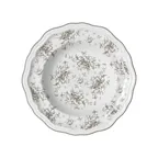 image of Steelite 62541FP814 - 15 Oz Porcelain Soup Bowl, 9.75" Diameter, Liliana Slate Folio Fin - 1 Dozen