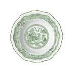 image of Steelite 62549FP814 - 9" Willow Green Porcelain Folio Soup Bowl, 15 oz, Round, Sold per Dozen