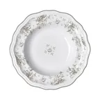image of Steelite 62555FP815 - Rim Pasta Bowl, 11" x 2" (19 Oz), Porcelain, Camille Slate Finish - 1 Dozen
