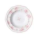 image of Steelite 62556FP814 - 9.75" 15 Oz Round Porcelain Soup Bowl, Adelina Camille Rose Folio - 1 Dozen
