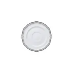 image of Steelite 62582FP823 Saucer – 5.0" x 0.625", Round Porcelain, Adelina Triple Line Slate - 1 Dozen
