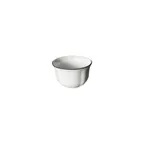 image of Steelite 62587FP819 Black Line Folio Round Porcelain Bouillon Cup, 8 oz (3.987" x 2.5"), - 1 Dozen