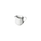 image of Steelite 62587FP824 Creamer Pitcher 5 Oz 3.875"x2.875"x3.0" Porcelain Line Folio Handle - 1 Dozen