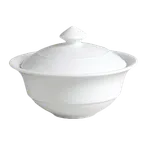 image of Steelite 6300P040 - Aura Porcelain Bowl, 5.5" x 2.38" , 10 Oz, Oven Safe to 465°F - 24/Case