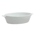 image of Steelite 6300P126 - Oval Bowl, 7.5 oz (6.875" x 3.625" x 1.75"), Porcelain Oven Safe 465°F - 24/Case