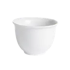 image of Steelite 6300P144 - Porcelain Tea Cup, 5.5 oz (3.25" x 2.38"), Oven Safe 465°F, Handleless - 24/Case