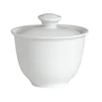image of Steelite 6300P145 Porcelain Lid for 6300P355/6300P144 Pot, Aura Finish, Oven Safe 465°F - 24/Case