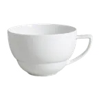 image of Steelite 6301P232 - 7.5 Oz Tea Cup, 4.375" x 2.25" Porcelain Oven Safe To 465°F No-Stack - 24/Case