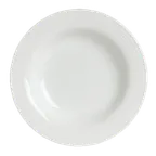 image of Steelite 6305P667 - Round Porcelain Soup Bowl, 9" Diameter, 11.75 oz, Oven Safe to 465°F - 24/Case