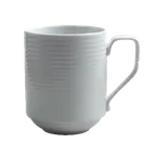 image of Steelite 6305P676 - 10.75 Oz Stackable Porcelain Mug, 4.375" x 3.87", Oven Safe 465°F - 24/Case