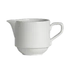 image of Steelite 6305P682 Creamer Pitcher 3 Oz (3.75" x 2.25"), Porcelain, Oven Safe 465°F, Handle - 24/Case