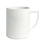 image of Steelite 6314P1052 - 10.25 oz Porcelain Stackable Mug, 4.375" x 4.0", Oven Safe 465°F - 24/Case