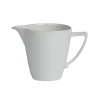 image of Steelite 6314P1060 Creamer Pitcher 8 Oz (5.0" x 3.5") Porcelain Handle Oven Safe to 465°F - 24/Case