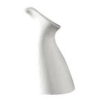 image of Steelite 6321P1317 Creamer Pitcher, 4.5 oz, 3.25"×2.625"×4.87" Porcelain NoHandle, Safe - 1 Dozen