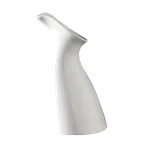 image of Steelite 6321P1318 - 7.25 oz Pitcher, 3.6" x 3.3" x 5.8", No Handle, Oven Safe 465°F - 1 Dozen
