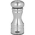 image of Steelite 6323T501 Salt Shaker, 6" Height, Single Stainless Steel Shaker, 4"-7" Range, 4/Case