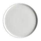 image of Steelite 6327P855 - Round Porcelain Platter, 6.25" Diameter, Coupe Rim, Oven Safe to 465°F, 12/Case